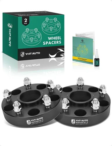 YHTAUTO Espaciadores de rueda centrados en el cubo de 5x5 de 1.25 pulgadas para Jeep Grand Cherokee XK WJ WK JK JL 1999-2010, Wrangler 2007-2018,