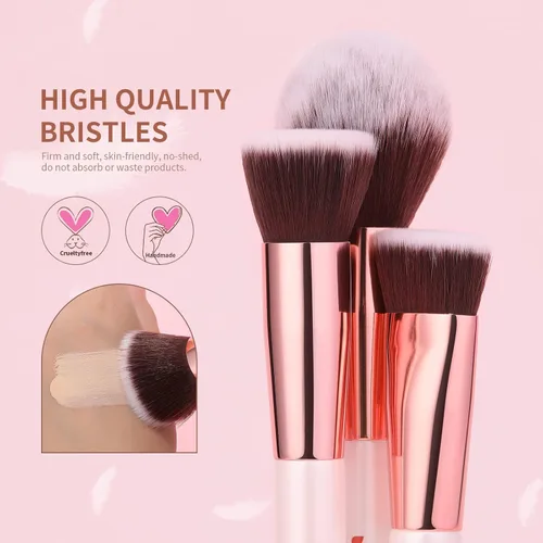 Miniatura 3 de DUcare Juego de brochas de maquillaje profesional 27 piezas+peine de pestañas