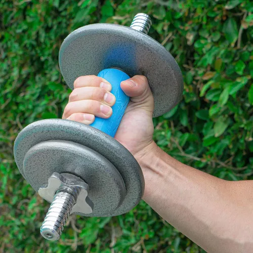 Miniatura 4 de ProsourceFit Thick Grips for Dumbbell and Barbell, 1.9-in Axle Bar Adapter for Weightlifting and Strength Training