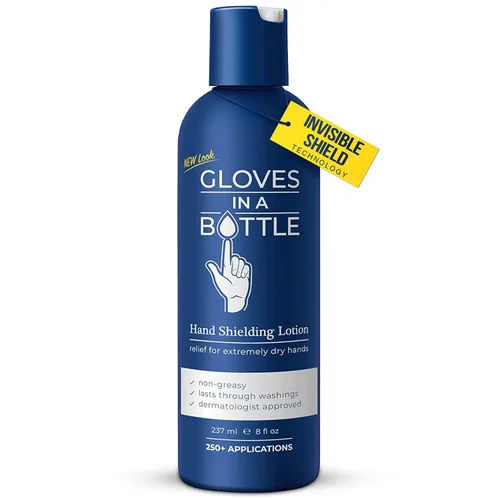 Miniatura 13 de Gloves in a Bottle Loción protectora para piel seca con picazón, sin grasa y sin perfume, 8 onzas líquidas, paquete de 2 8 oz