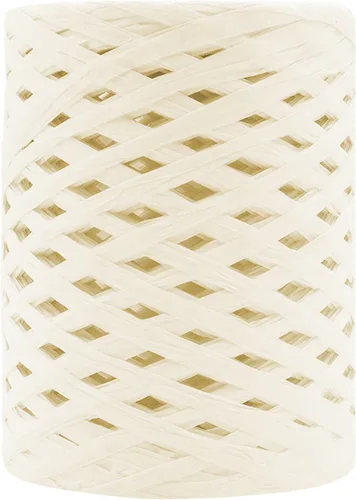 Miniatura 41 de Mandala Crafts Aqua Raffia - Hilo de rafia para envolver regalos, cinta de rafia de papel natural de 200 yardas para ganchillo, manualidades
