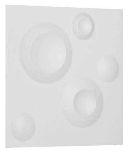 Ekena Millwork WP12X12COWH Cole EnduraWall - Paneles decorativos de pared 3D de 11 7/8 pulgadas de ancho x 11 7/8 pulgadas de alto, color blanco