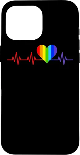 Miniatura 18 de iPhone SE (2020) / 7 / 8 Gay Heartbeat Pride Flag Gift And Queer LGBTQ Rainbow Estuche de regalo