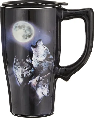 Miniatura 9 de Spoontiques - Tazas de viaje de cerámica - Taza Kokopelli - Bebidas frías o calientes - Regalo para los amantes del café
