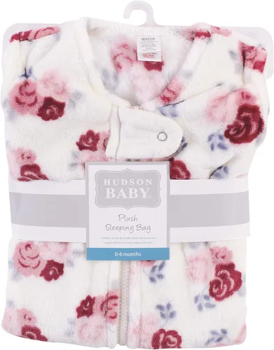Miniatura 2 de Hudson Baby Saco de dormir unisex de felpa para bebé, saco, manta