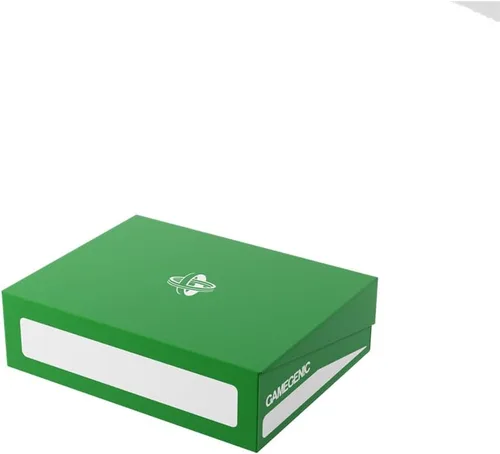 Gamegenic - Soporte para tokens | Protege y almacena fichas de juego | Caja de almacenamiento duradera para fichas, dados, tarjetas y otros Verde