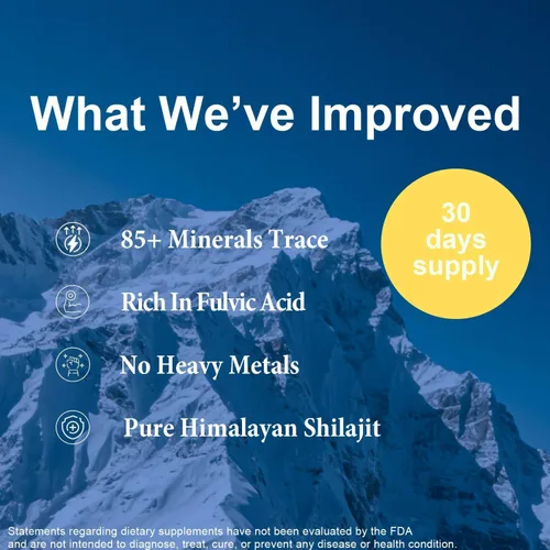 Miniatura 5 de Shilajit Gummies 3000 mg de oro puro del Himalaya con ácido fúlvico Suplementos de Shilajit puro para hombres Rejuvenecimiento natural, mejora