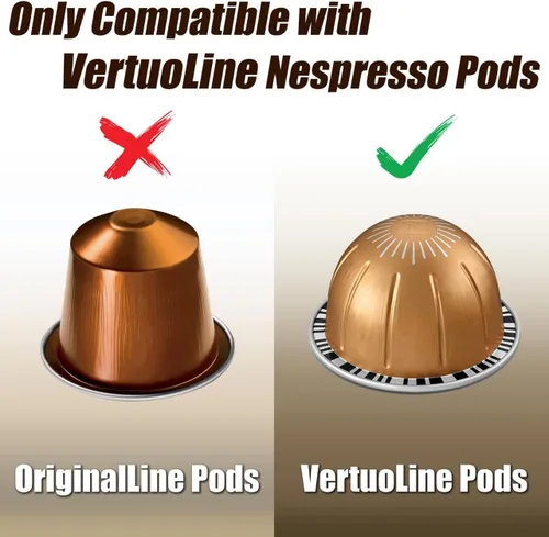 Miniatura 5 de DecoBrothers Cajón Organizador de Cápsulas de Café Vertuo de Vidrio Templado de Cristal, Organizador de 30 Cápsulas Grandes o 60 Pequeñas Nespresso