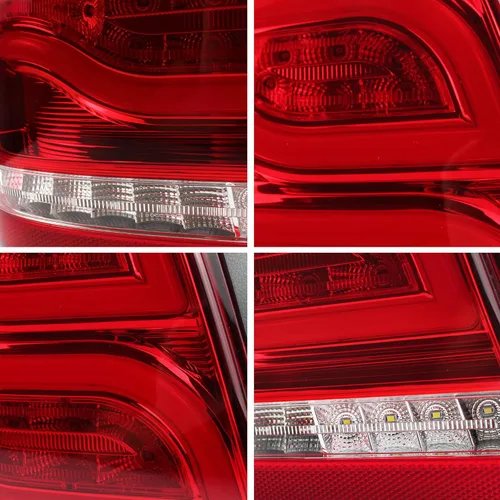 Miniatura 9 de VLAND Luces Traseras LED Rojas Compatibles con Toyota Highlander 2001-2007 con Función de Marcha Atrás, Funcionamiento, Freno y Giro, Lámparas