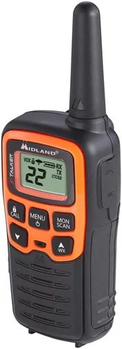Miniatura 4 de Midland - T51VP3 X-TALKER Walkie-Talkie de Largo Alcance para Observación y Recuperación - Radio Bidireccional FRS para Niños, Caravaning con Negro