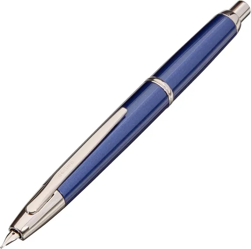 Miniatura 7 de Pilot Pluma estilográfica Decimo sin tapa, cuerpo negro, punta M (FCT-15SR-B-M)