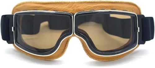 Miniatura 10 de Gafas de Motocicleta Vintage Antiarañazos Gafas de Scooter Esquí para Hombres Mujeres Adultos