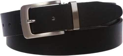 Miniatura 2 de Cinturón de vestir de piel italiana para hombre de 1.4in