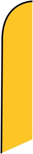 Miniatura 11 de Bandera de plumas de Swooper color negro sólido, solo bandera de repuesto