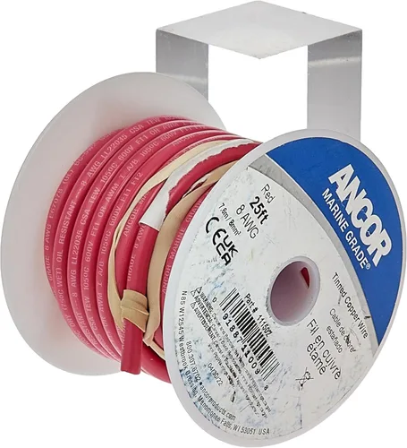 Miniatura 10 de Cable primario y cable de batería de grado marino Ancor Rojo
