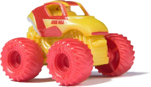 Miniatura 3 de Monster Jam Marvel - Juego de 3 mini camiones con Black Panther, Capitán América, Iron Man, escala 1:87, robusto y con detalles geniales