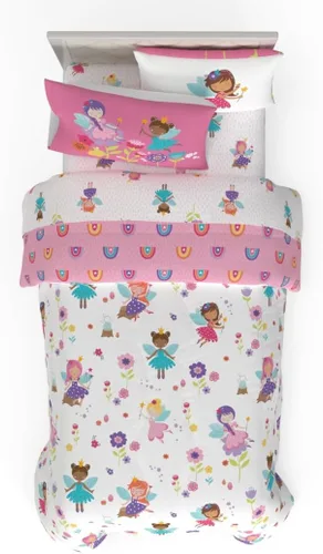 Miniatura 32 de Franco - Juego de ropa de cama para niños, edredón y sábanas supersuaves con funda de almohada, 5 piezas, tamaño individual, Jurassic World, 6A1348