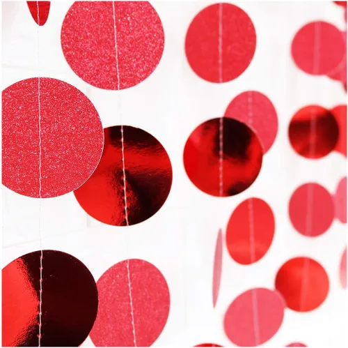 Miniatura 42 de Flairs New York Decoraciones Navideñas Banner Adornos para Pasteles Accesorios de Fiesta (Paquete de 6 Adornos para Cupcakes, Xmas #Snow Cinta Roja)