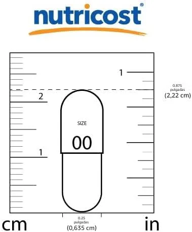 Miniatura 7 de Nutricost Resveratrol 0.017 onzas; 120 Cápsulas – 50% Trans-Resveratrol, 1 botella, 1