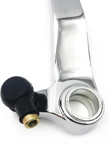 Miniatura 5 de Palanca de cambios compatible con Suzuki GSXR 600 750 TL 1000 SV650 GSF1200 GSX 600F cromo [B07K8WQH7T]