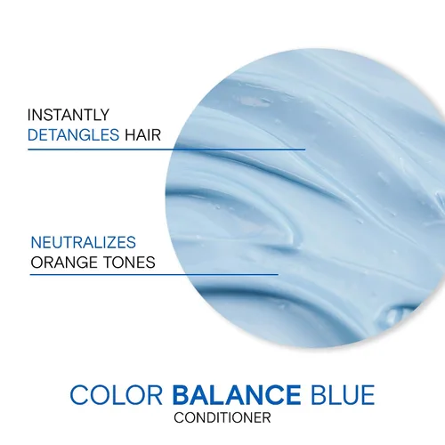 Miniatura 7 de Joico Champú y acondicionador Color Balance Blue Para cabello castaño aclarado Elimina los tonos naranja cobrizo Aumenta la vitalidad