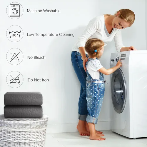 Miniatura 7 de Manta impermeable para perro, lavable, antideslizante, fundas de sofá para mascotas, resistentes al pelo de mascotas, para cama, silla, muebles