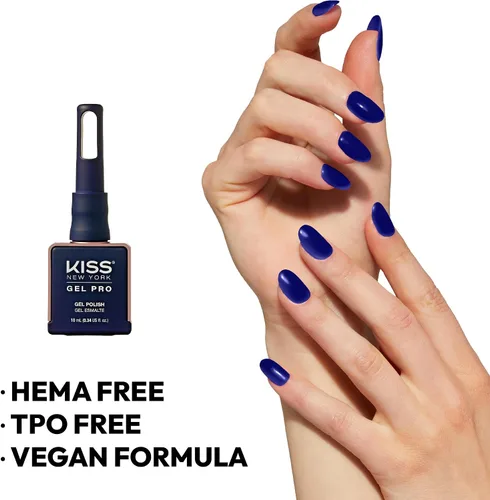 Miniatura 2 de KISS NEW YORK Esmalte de uñas de gel Soak Off UV LED 10mL Nail Art Salon Manicura DIY libre de HEMA, libre de TPO, fabricado en Estados Unidos