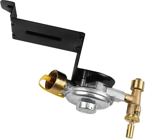 Miniatura 5 de Válvula y regulador de parrilla Weber mejorados 64866 de repuesto para piezas Weber Q1000 Q1200, ensamblaje de regulador de válvula de contorno