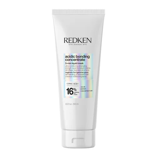 Miniatura 6 de REDKEN Mascarilla capilar para reparación de cabello seco y dañado Concentrado de unión ácido Mascarilla capilar líquida hidratante de 5 minutos