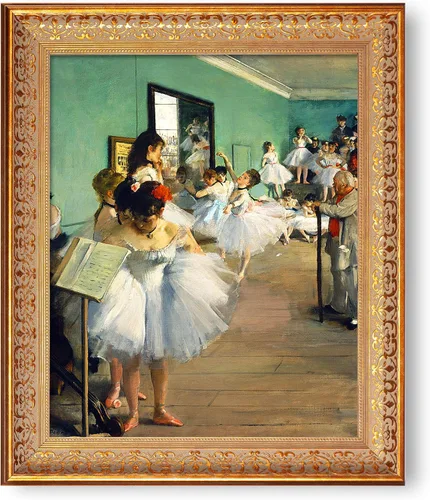 Miniatura 822 de A&T ARTWORK Campo de trigo con cipreses de Van Gogh Las reproducciones de arte clásico mundial, impresiones en lienzo giclée para decoración