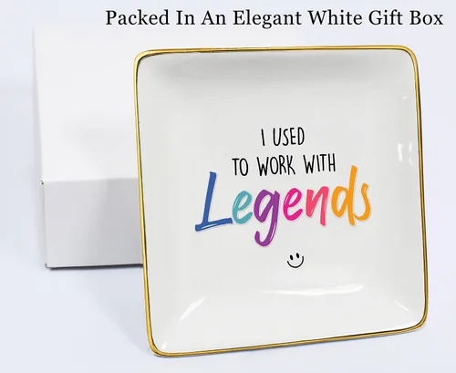 Miniatura 6 de Soporte para joyas para compañeros de trabajo, regalo de despedida para anillos, bandeja de regalo para colegas, nuevo trabajo, regalos de despedida