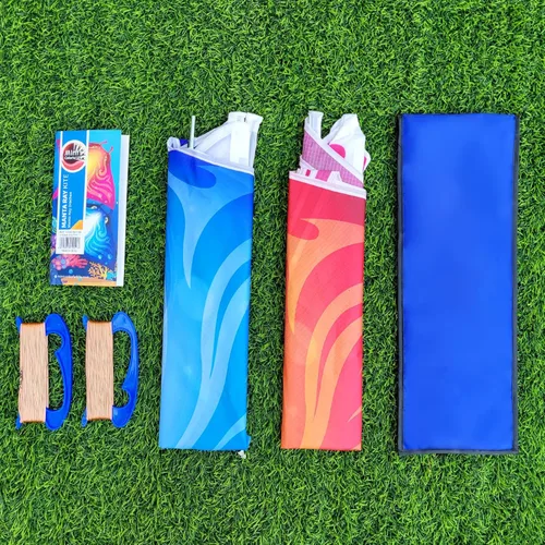 Miniatura 4 de Mint's Colorful Life Cometa de pez diablo para niños y adultos, fácil de volar, cometa Delta de una línea grande, mango de cometa incluido