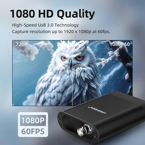 Miniatura 2 de Tarjeta de captura de video SDI-SDI a USB 3.0 1080P60 Dispositivo de captura de video para grabación de video de transmisión de juegos para Windows