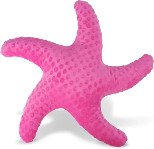 Miniatura 13 de Almohada de estrella de pescadillo de Marble Empire para sofá y cama, almohada de decoración costera, almohada de acento de tema de playa de océano