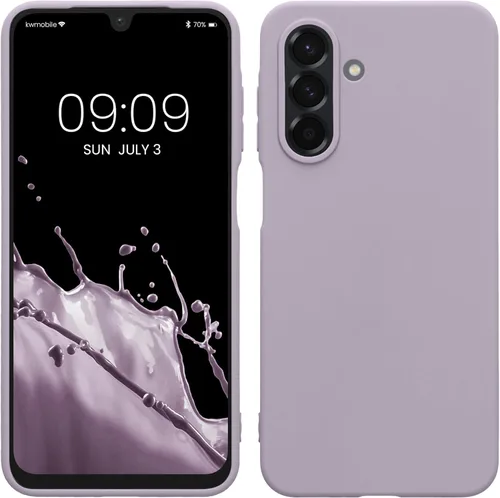Miniatura 15 de kwmobile Funda compatible con Samsung Galaxy A23 4G / 5G - Funda de silicona TPU metálica suave y delgada - Rojo oscuro metálico