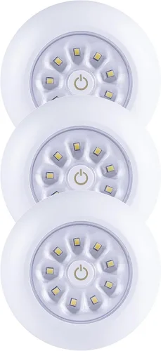 Fulcrum Luz de 9 LEDES que se pulsa 3 unidad, 30016-308, 13.5watts, 120 volts