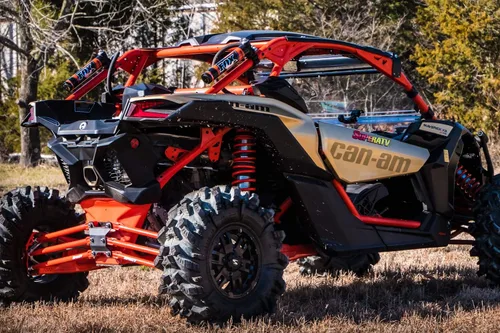 Miniatura 6 de SuperATV Brazos/varillas de radio trasero de tubo redondo resistente para Can-Am Maverick X3 72 pulgadas Turbo/X RC/X MR/X RS/MAX (ver ajuste abajo)