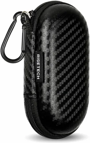 Miniatura 8 de Estuche de transporte para auriculares RISETECH Bolsa de almacenamiento de auriculares EVA Bolsa de almacenamiento de auriculares pequeña bolsa