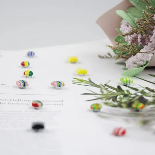 Miniatura 6 de Spiritlele 12 Pairs Colors Crystal Magnetic Earrings Set CZ Clip on Non Piercing Fake Stud Earrings Unisex