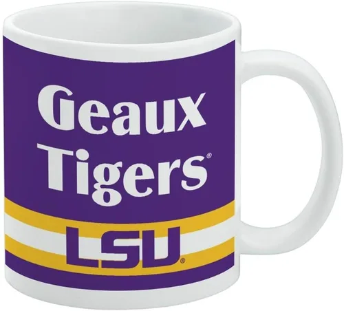 Miniatura 308 de GRAPHICS & MORE Taza de café de cerámica con logotipo secundario de la Universidad Bob Jones, tazas de regalo novedosas para café, té y bebidas Logo