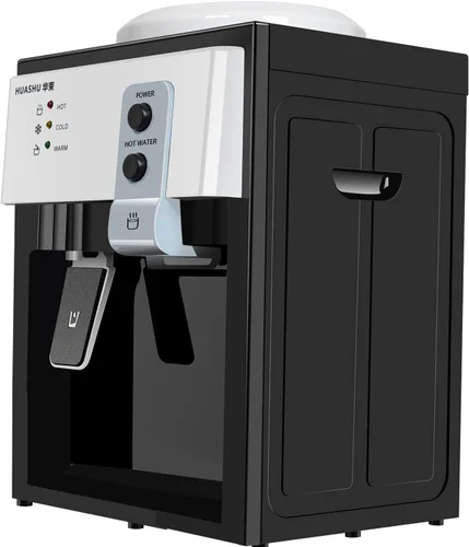 Miniatura 12 de Gdrasuya10 Dispensador de agua con protección, dispensador de enfriador de agua caliente y fría para encimera, de 3 a 5 galones, dispensador de agua