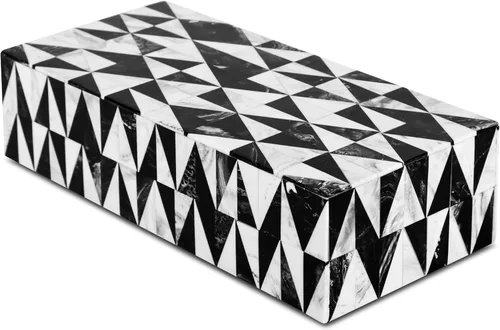 Miniatura 31 de Handicrafts Home Caja de recuerdo decorativa de 8 x 5 – Pequeña caja organizadora con tapa, almacenamiento decorativo Boho, caja de memoria retro