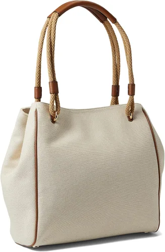 Miniatura 2 de Michael Kors Talia - Bolsa grande de agarre natural equipaje talla única, NaturalEquipaje