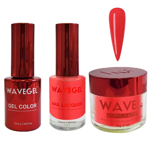 Miniatura 5 de WAVEGEL - Juego de gel de remojo, laca de uñas y polvo acrílico y polvo de inmersión a juego - Colección Queen - #015 Noble Men
