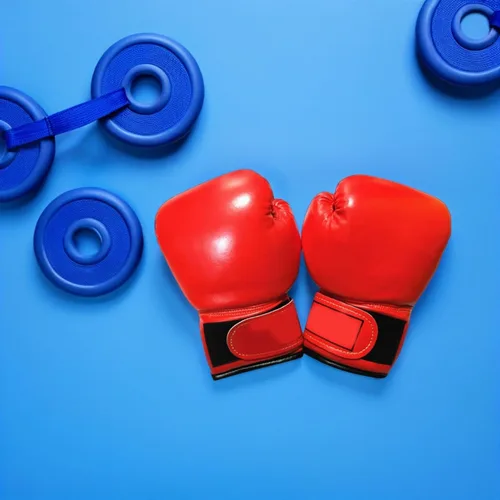 Miniatura 6 de Guantes de boxeo Garneck de 6oz para niños, guantes para saco pesado rojo, guantes para niños, guantes de boxeo para niños, guantes de boxeo