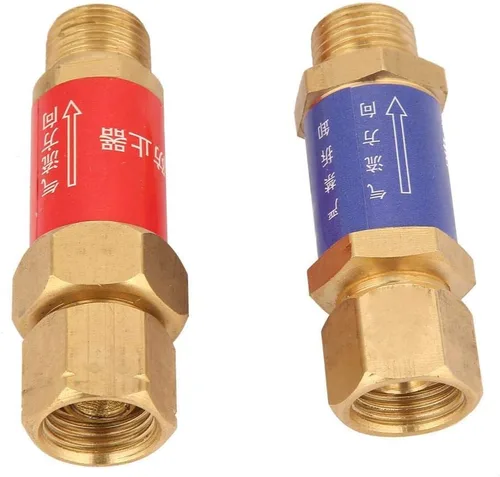 Miniatura 6 de Válvula antirretorno de oxígeno-acetileno, 1,5 oxígeno-acetileno antirretorno para equipos de soldadura de gas para hogares privados