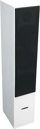 Miniatura 3 de Rockville RockTower 68W - Altavoz pasivo de torre de 8 ohmios, 6.5", 500W, MDF, blanco, sonido de alta fidelidad, rejilla desmontable, 3 vías