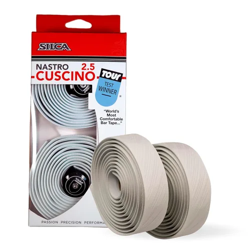 Miniatura 11 de SILCA Nastro Cuscino - Cinta para manillar de bicicleta, color negro de 0.098 pulgadas, cinta de barra de bicicleta extra gruesa, viene con tapones