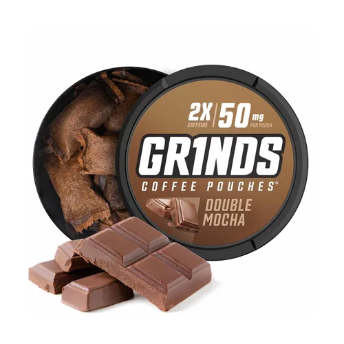 Miniatura 17 de Bolsas de café Grinds Alternativa saludable sin tabaco y sin nicotina 6 latas de Espresso doble 18 bolsas por lata 2 veces cafeína, 1 bolsa