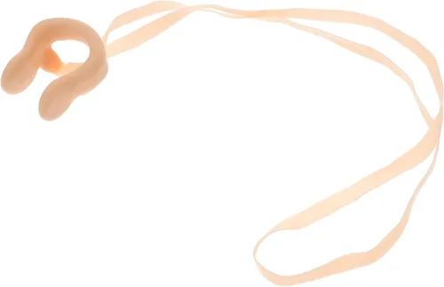 BESPORTBLE Clip de nariz de natación, clip de nariz de natación con cuerda, cómodo tapón de nariz para niños y adultos, 1 unidad